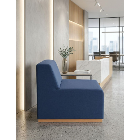 Sillón de Recepción Oficina Azul de Inclass - Montiel