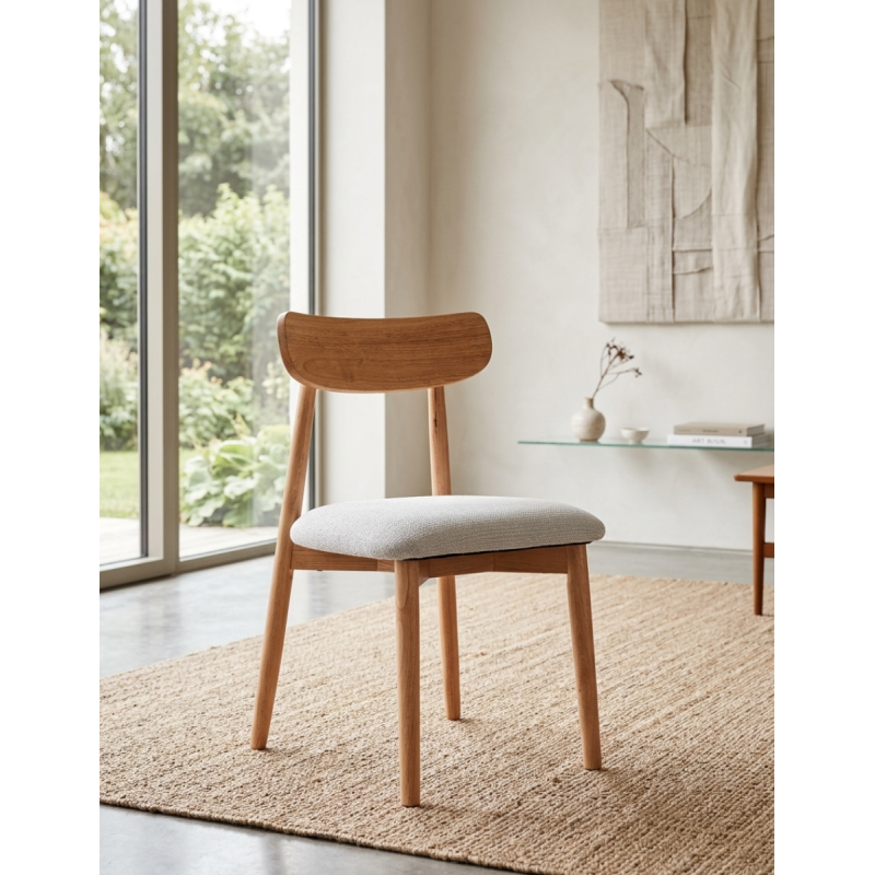 Silla Madera Recepciones Hogar Aishen - Montiel