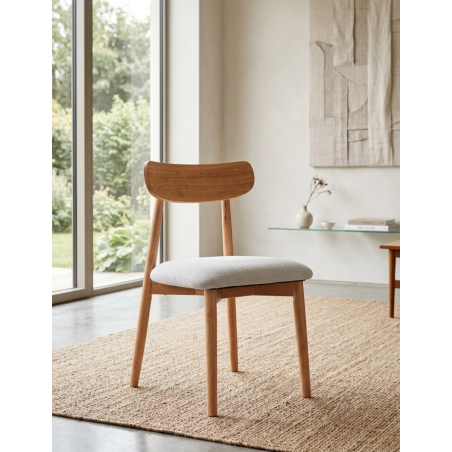 Silla Madera Recepciones Hogar Aishen - Montiel