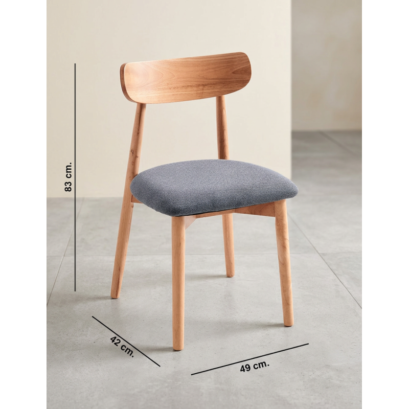 Silla Madera Recepciones Hogar Aishen - Montiel