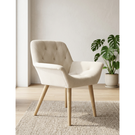 Sillón para Hogar Tapizado Nature de Adec  - Montiel