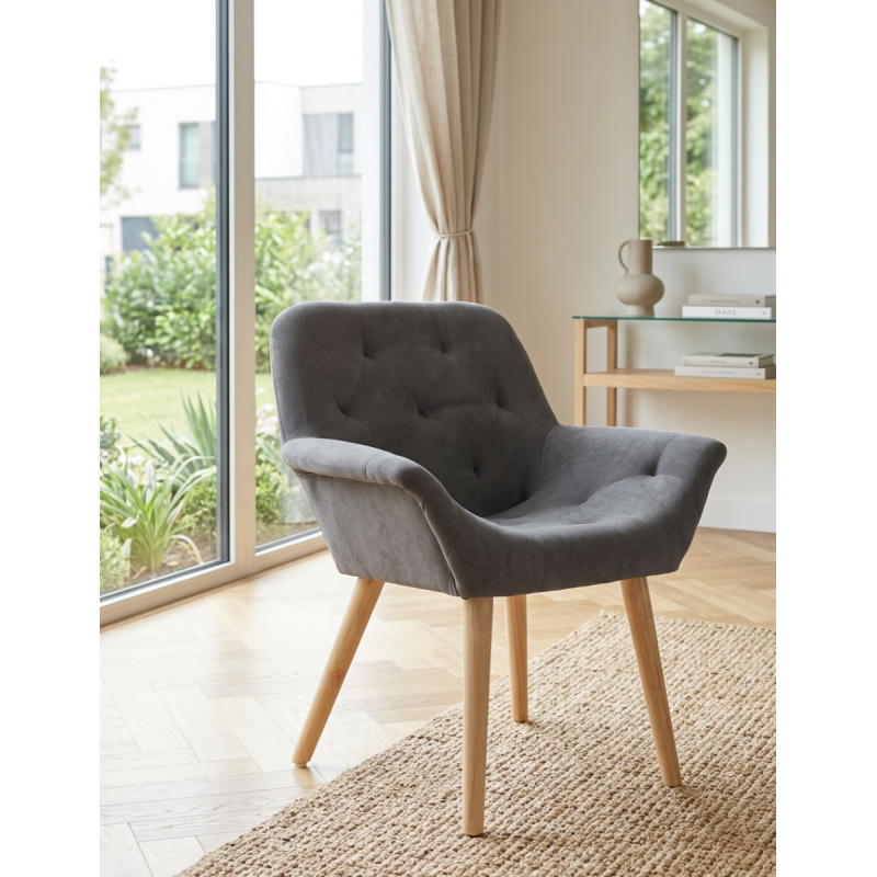 Sillón para Hogar Tapizado Nature de Adec  - Montiel