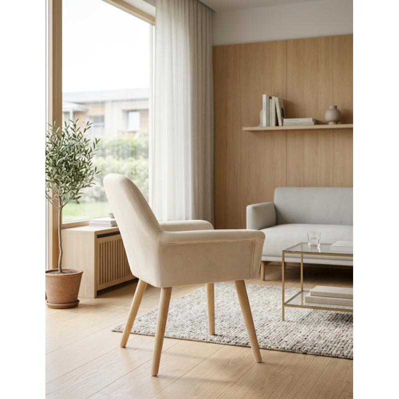 Sillón para Hogar Tapizado Nature de Adec  - Montiel