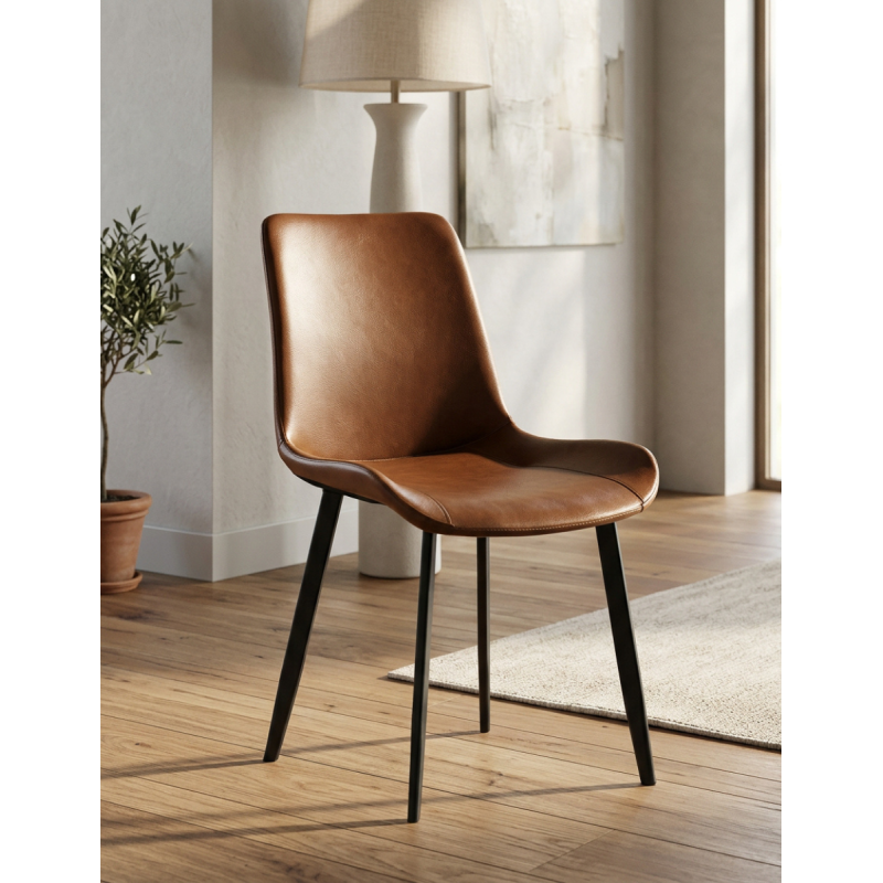 Silla de Hogar Símil Piel Lis de Adec - Montiel