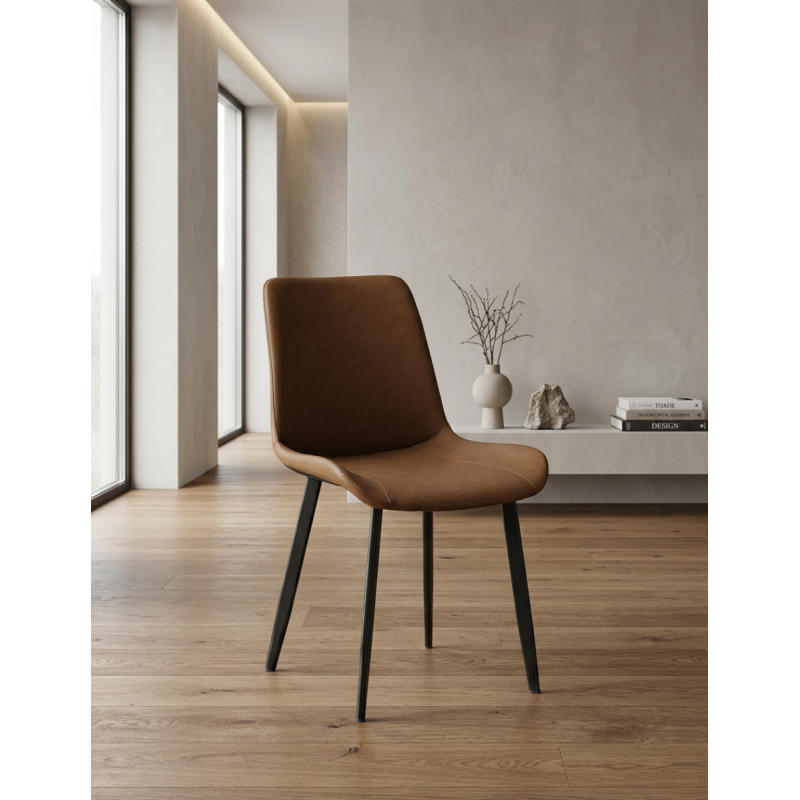 Silla de Hogar Símil Piel Lis de Adec - Montiel