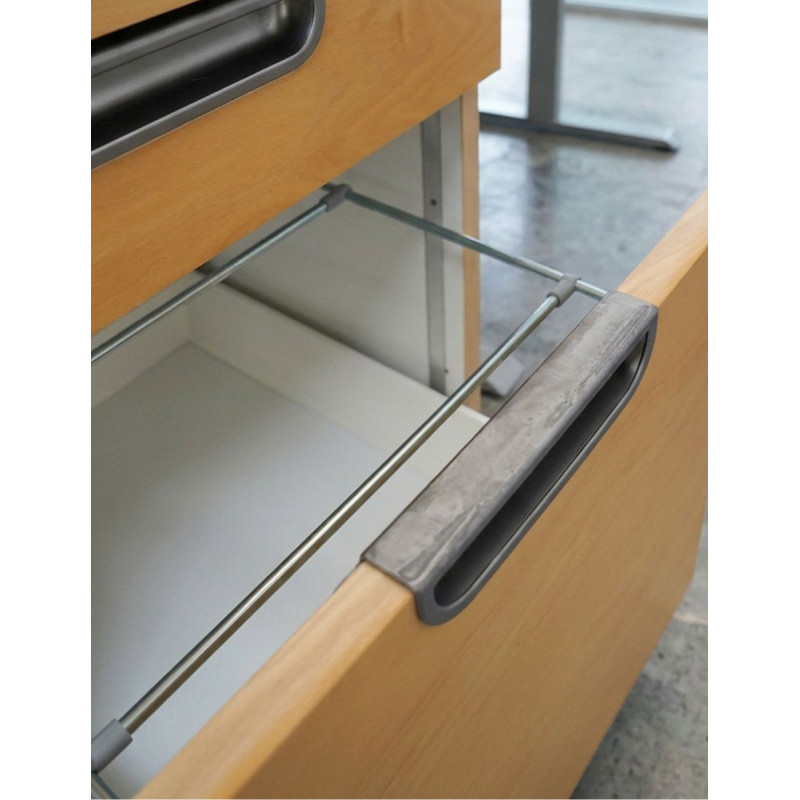 Cajonera Oficina de Madera Haya MM1820 de Montiel