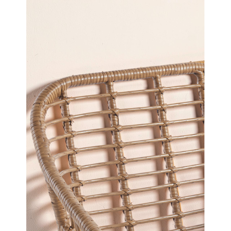 Sillón Rustico de Ratán PE Bombay de Adec - Montiel