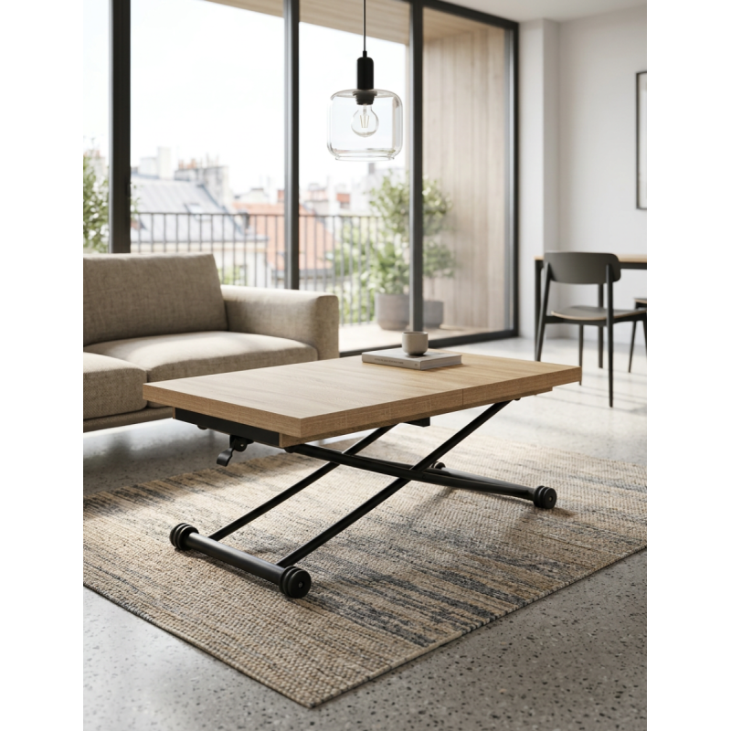 Mesa Extensible 100-130-160 cm. Benson - Montiel
