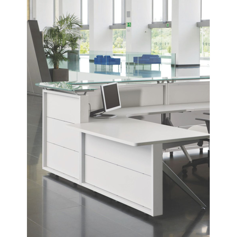 ▷ Mostrador de Recepción Public de Ismobel - Oficinas Montiel