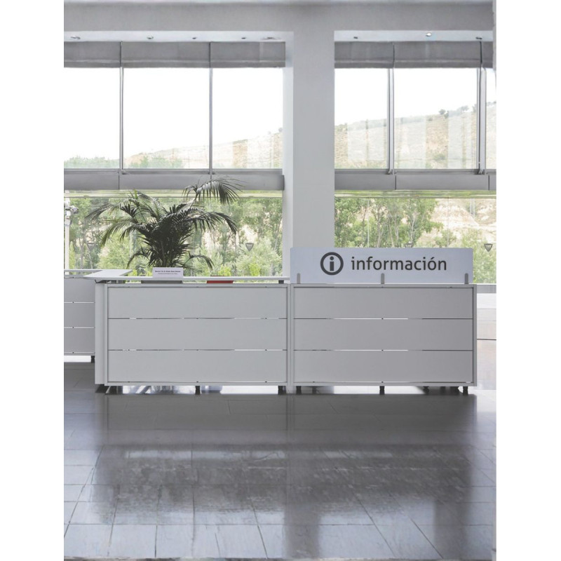 ▷ Mostrador de Recepción Public de Ismobel - Oficinas Montiel