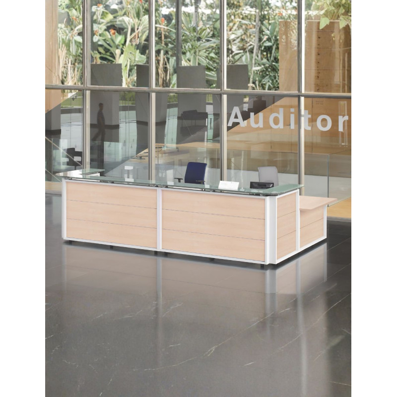 ▷ Mostrador de Recepción Public de Ismobel - Oficinas Montiel