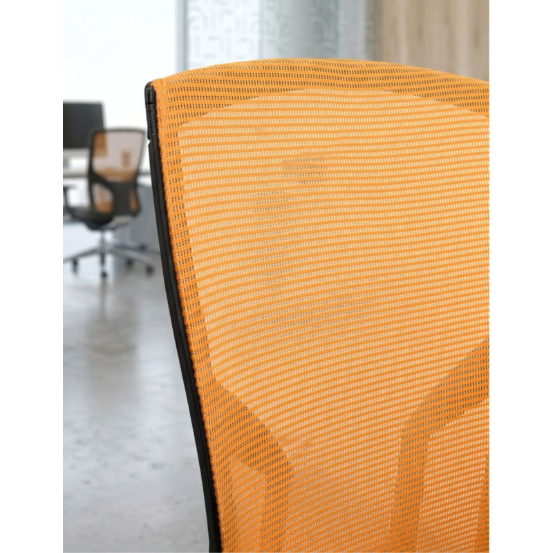 Silla Oficina Respaldo Naranja Gorat de Grupo Kat - Montiel