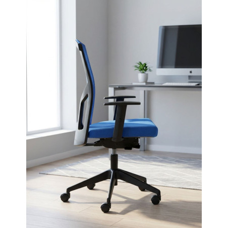 Silla Ergonómica Malla Azul Gorat de Grupo Kat - Montiel