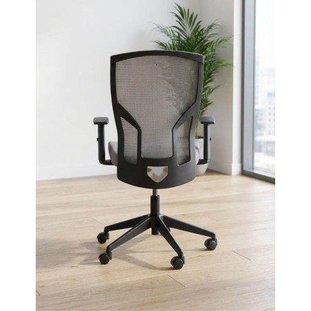 Silla Ergonómica Malla Gris Gorat de Grupo Kat - Montiel