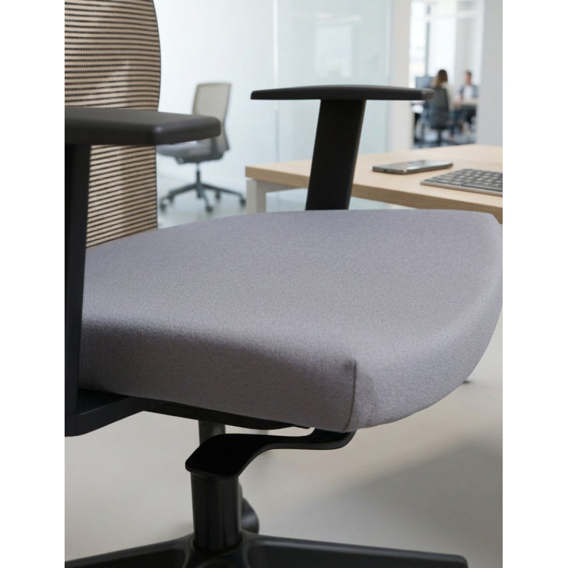 Silla Ergonómica Malla Gris Gorat de Grupo Kat - Montiel