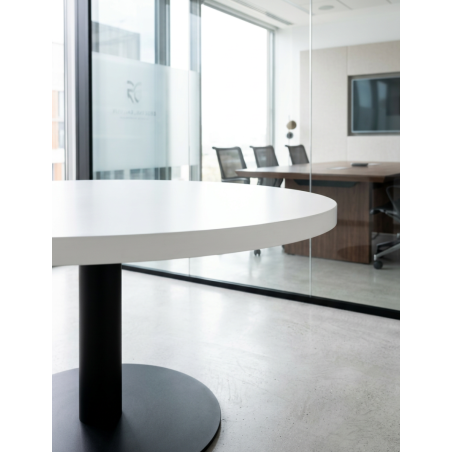 Mesa Oficina Auxiliar Redonda Ø120 cm. MM1825 de Montiel