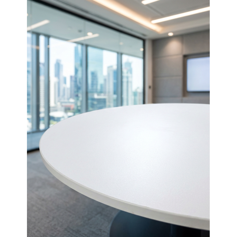 Mesa Oficina Auxiliar Redonda Ø120 cm. MM1825 de Montiel