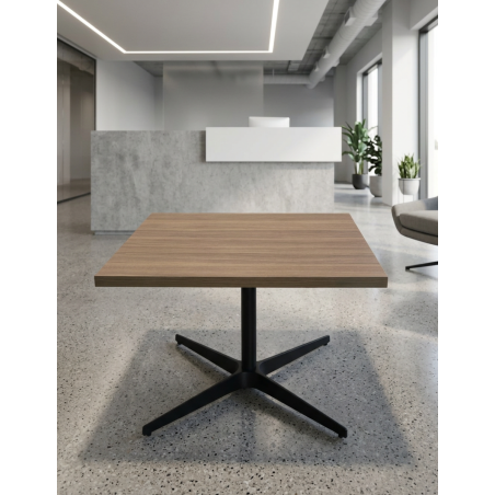 Mesa de Recepción Oficina Nogal 60x60 cm. MM1826 de Montiel