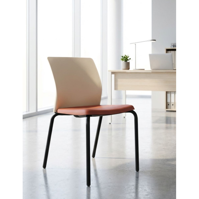 Silla 4 patas sin brazos Eastside de Steelcase - Montiel