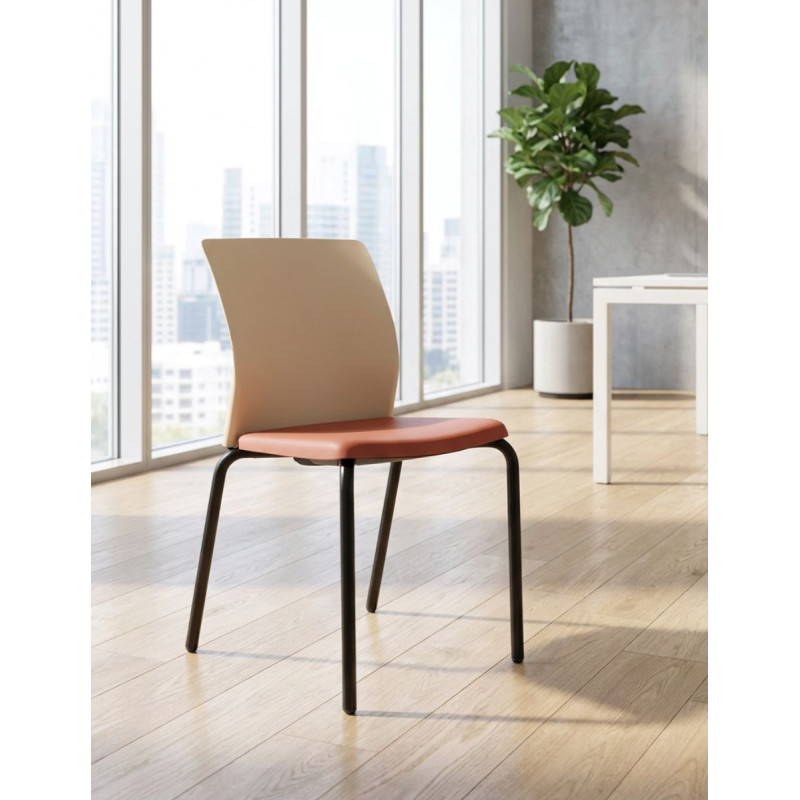 Silla 4 patas sin brazos Eastside de Steelcase - Montiel