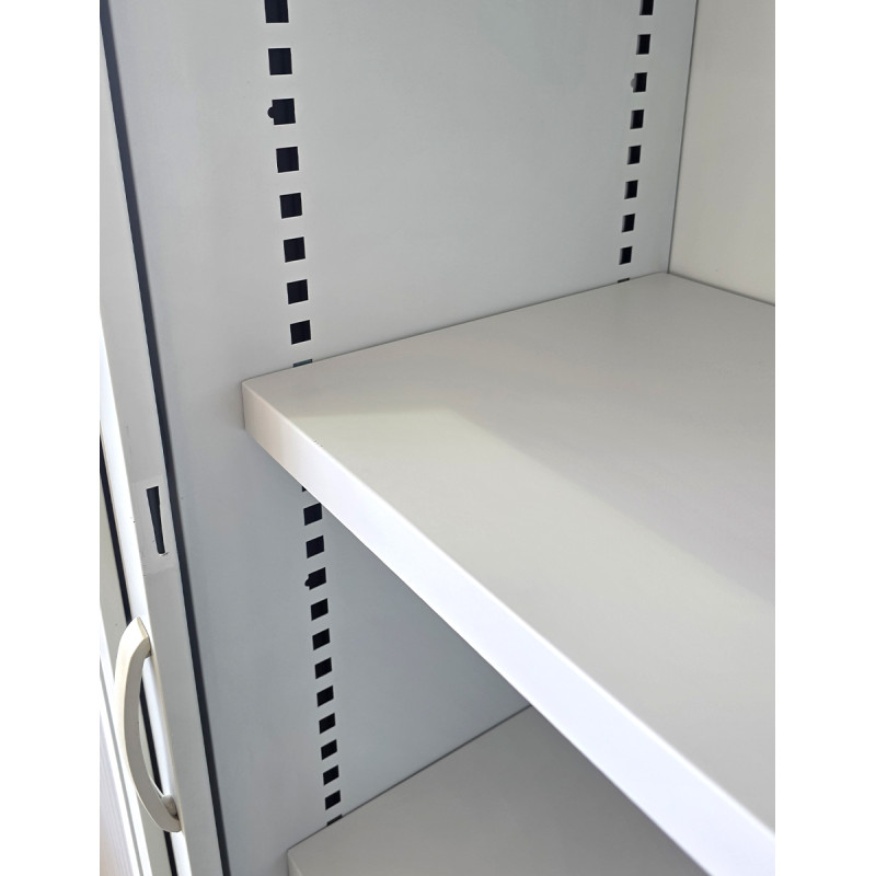 Armario Alto Oficina Gris 198x102 cm. de JG - Montiel