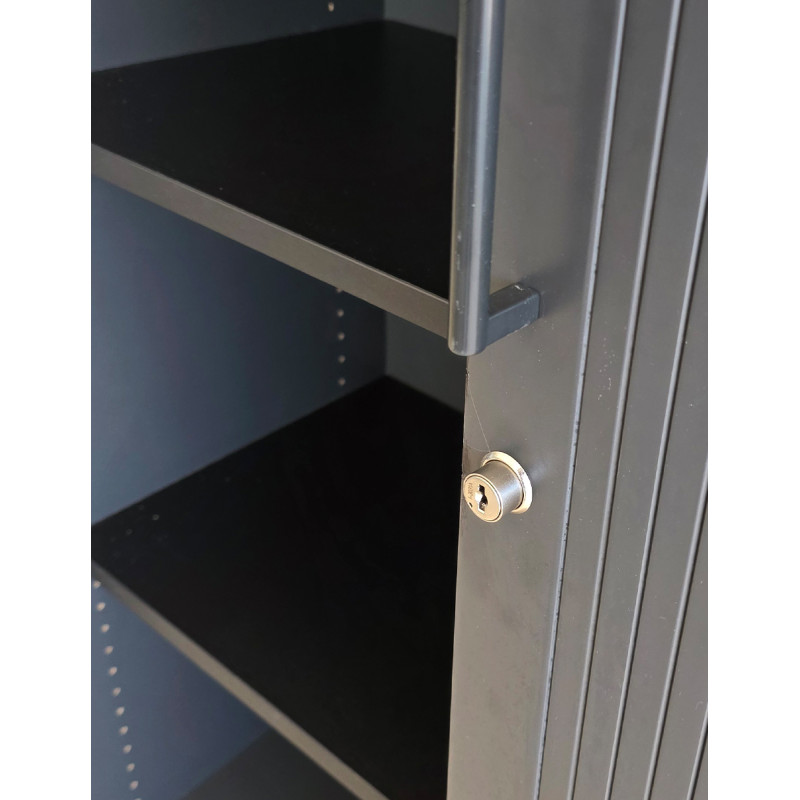 Armario Oficina Metálico Tapa Wengué de Ceka - Montiel