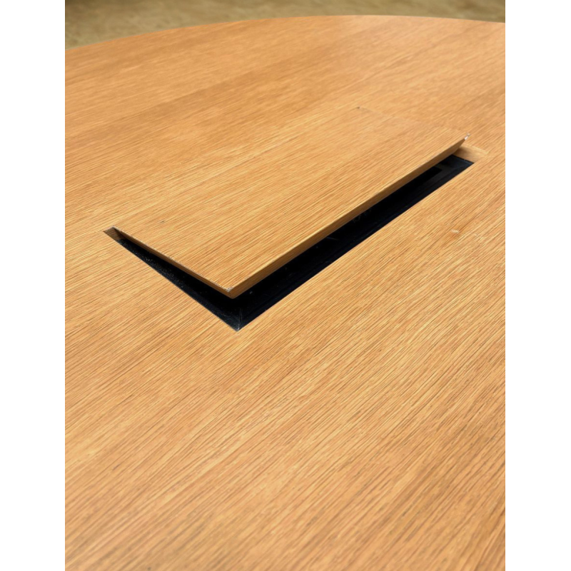 Mesa Madera de Reuniones Redonda Ø120 cm. MM1827 de Montiel