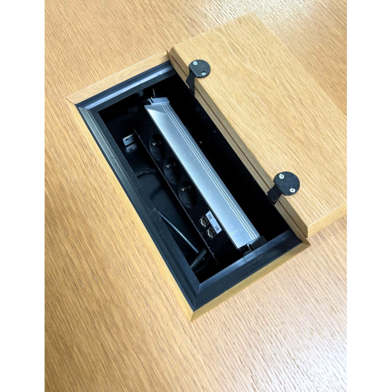 Mesa Madera de Reuniones Redonda Ø120 cm. MM1827 de Montiel