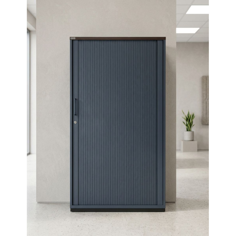 Armario Oficina Metálico Tapa Wengué de Ceka - Montiel