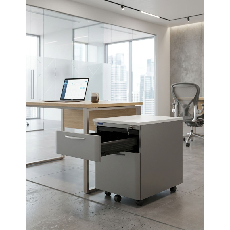 ▷ Cajonera de Oficina con Llave de Steelcase - Montiel