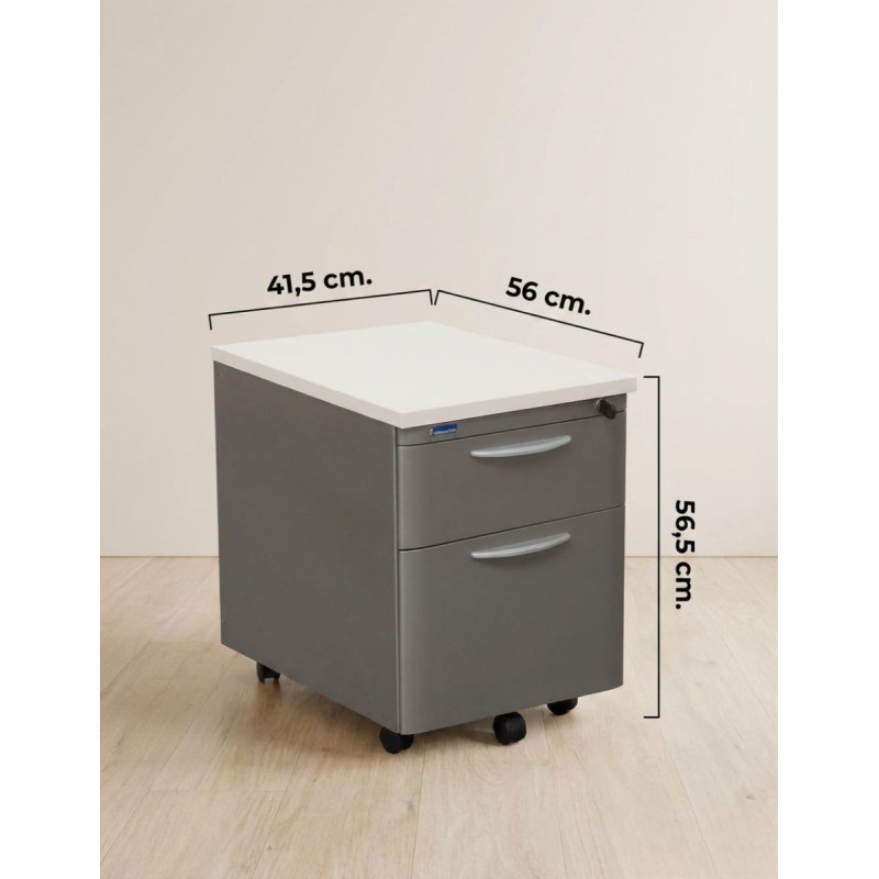 ▷ Cajonera de Oficina con Llave de Steelcase - Montiel