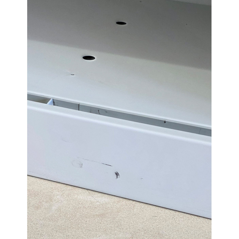 Armario Alto Oficina Gris Metálico de Mobel Línea - Montiel