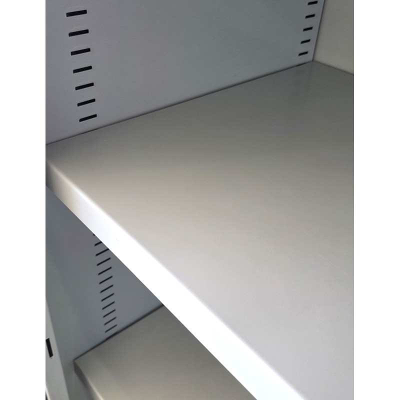 Armario Medio Oficina Gris 133x96 cm. de JG - Montiel