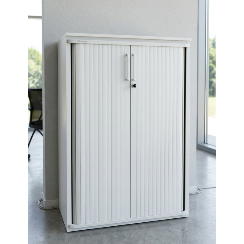 Armario Oficina Blanco de Metal de Steelcase - Montiel