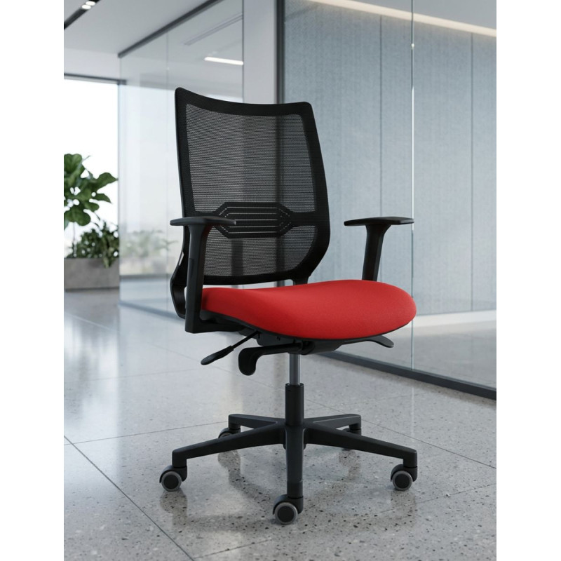 ▷ Silla de Escritorio Ergonómica M18 de Herpesa - Oficinas Montiel