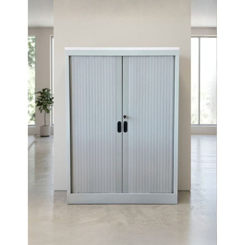 Armario Medio Oficina Gris 133x96 cm. de JG - Montiel