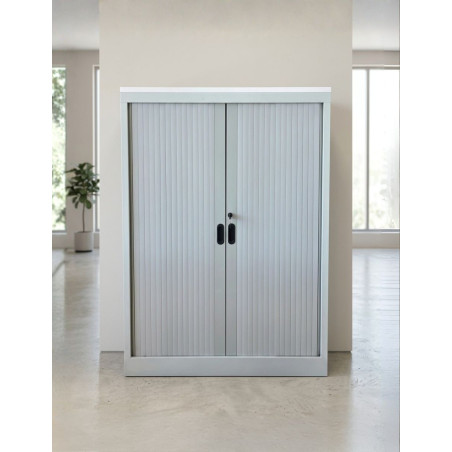 Armario Medio Oficina Gris 133x96 cm. de JG - Montiel