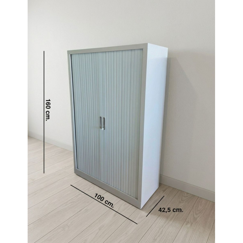 Armario Oficina Gris Metálico de Mobel Línea - Montiel