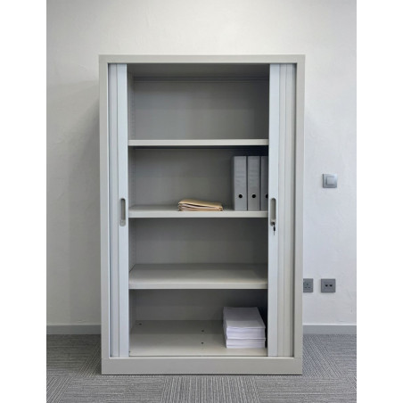 Armario Oficina Gris Metálico de Mobel Línea - Montiel