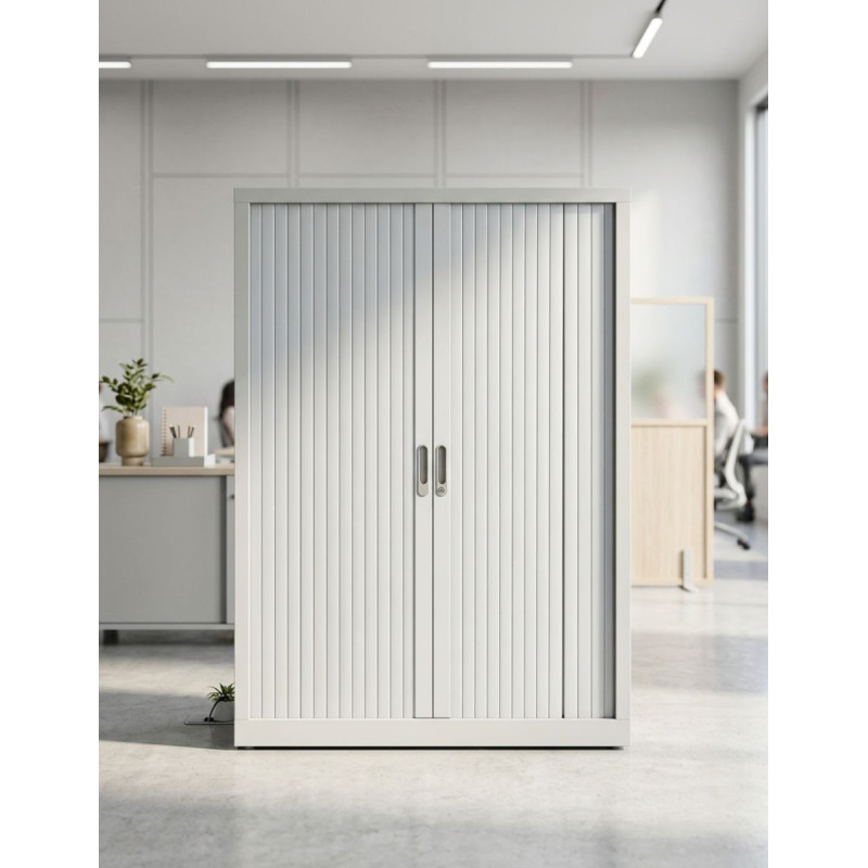 Armario Oficina Gris Metálico de Mobel Línea - Montiel