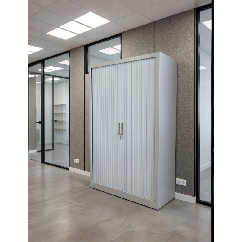 Armario Oficina Gris Metálico de Mobel Línea - Montiel