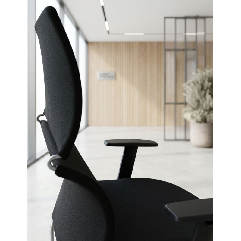 Sillón de Dirección Oficina Negro de Franch - Montiel