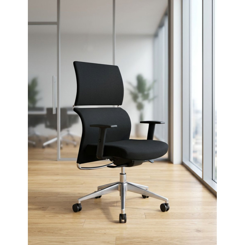 Sillón de Dirección Oficina Negro de Franch - Montiel