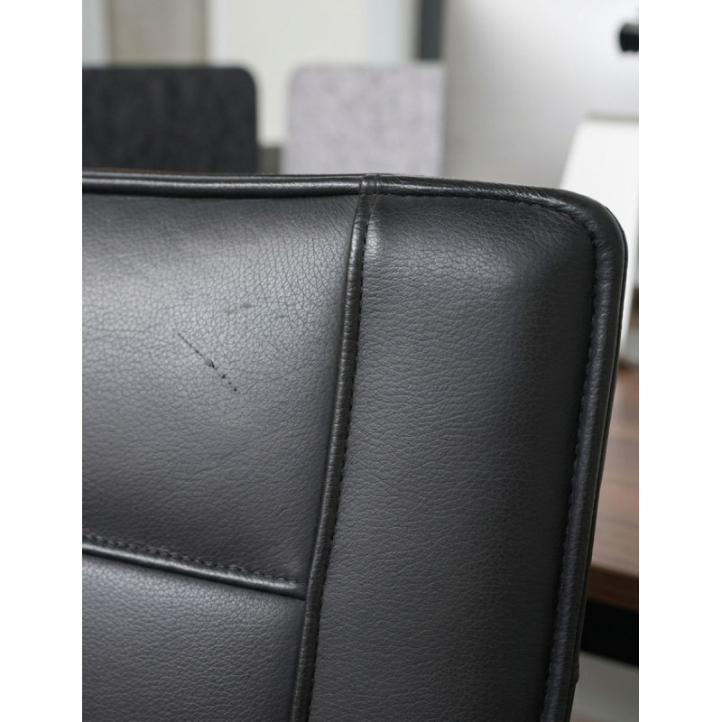 Silla Salas de Espera Patín Cromado de Dauphin - Montiel