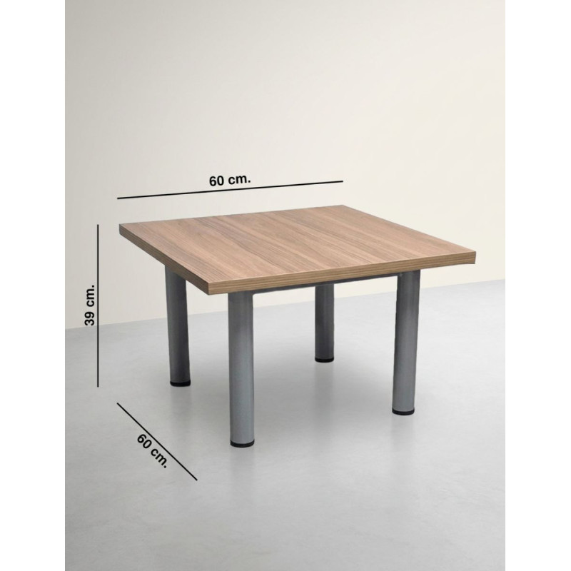 Mesa de Recepción Pequeña 60x60 cm. MM1830 de Montiel