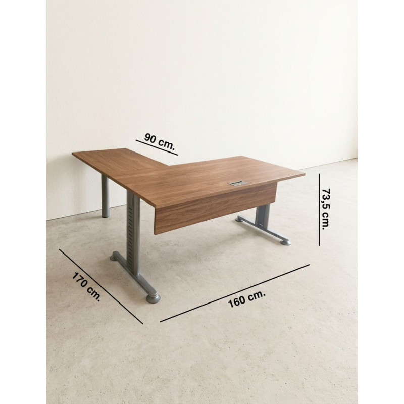 Mesa Oficina Madera con Ala MM1832 de Montiel