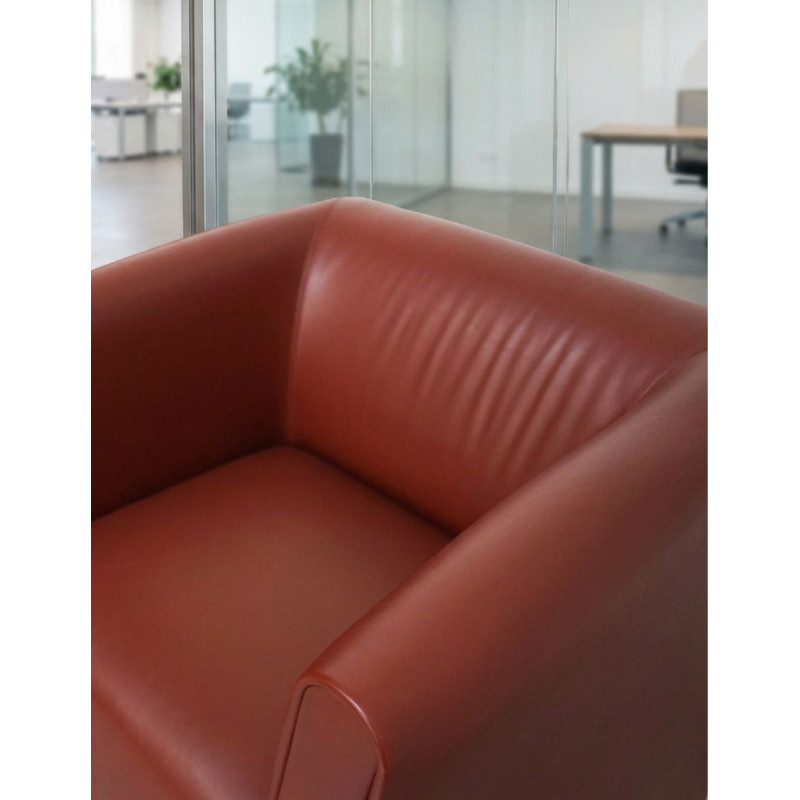 Sillón para Salas de Espera Granate de Perobell - Montiel