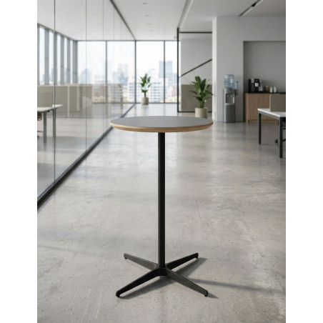 Mesa Redonda Cafetería Alta Ø60 cm. MM1837 de Montiel