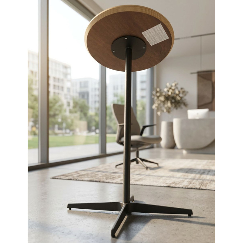 Mesa Redonda Cafetería Alta Ø60 cm. MM1837 de Montiel