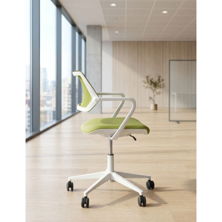 Silla Oficina Giratoria Verde de Steelcase - Montiel
